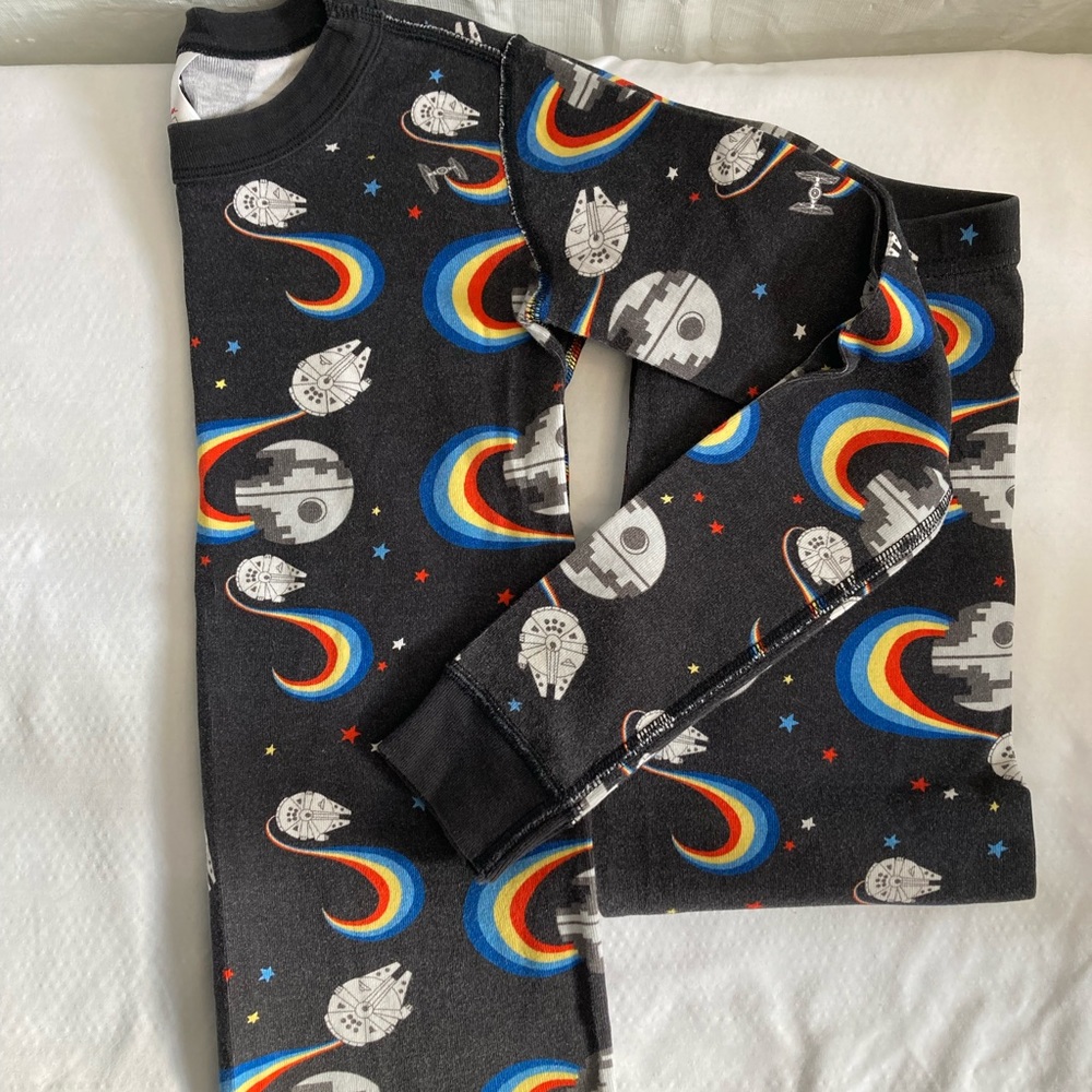 Hannah Andersson Star Wars Winter Pajamas Size 10